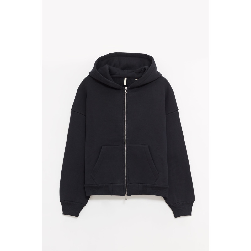 SUNFLOWER BLACK SWEAT JACKET